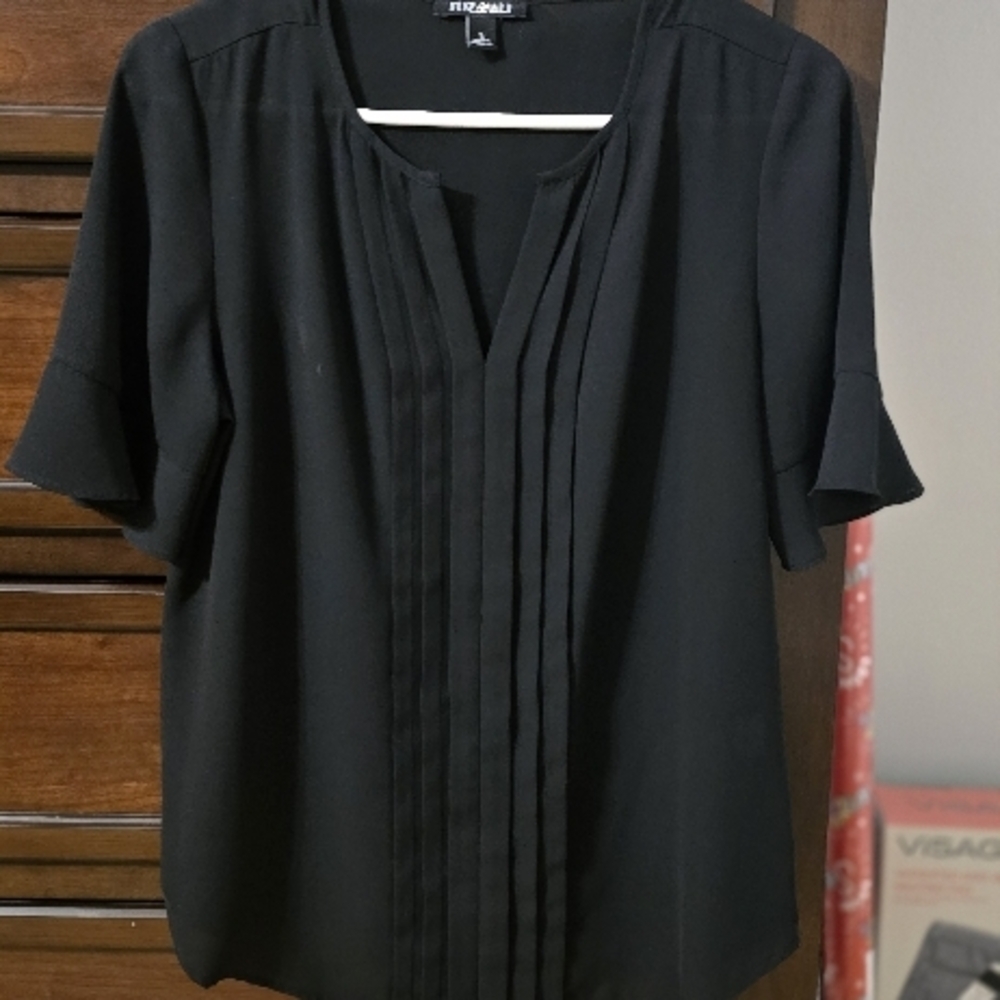 Ann Taylor Black Blouse